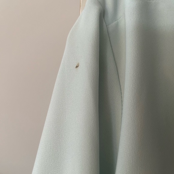 Frankie Shop The Open Concept Mint Green 70’s blouse Size Small - Picture 7 of 7